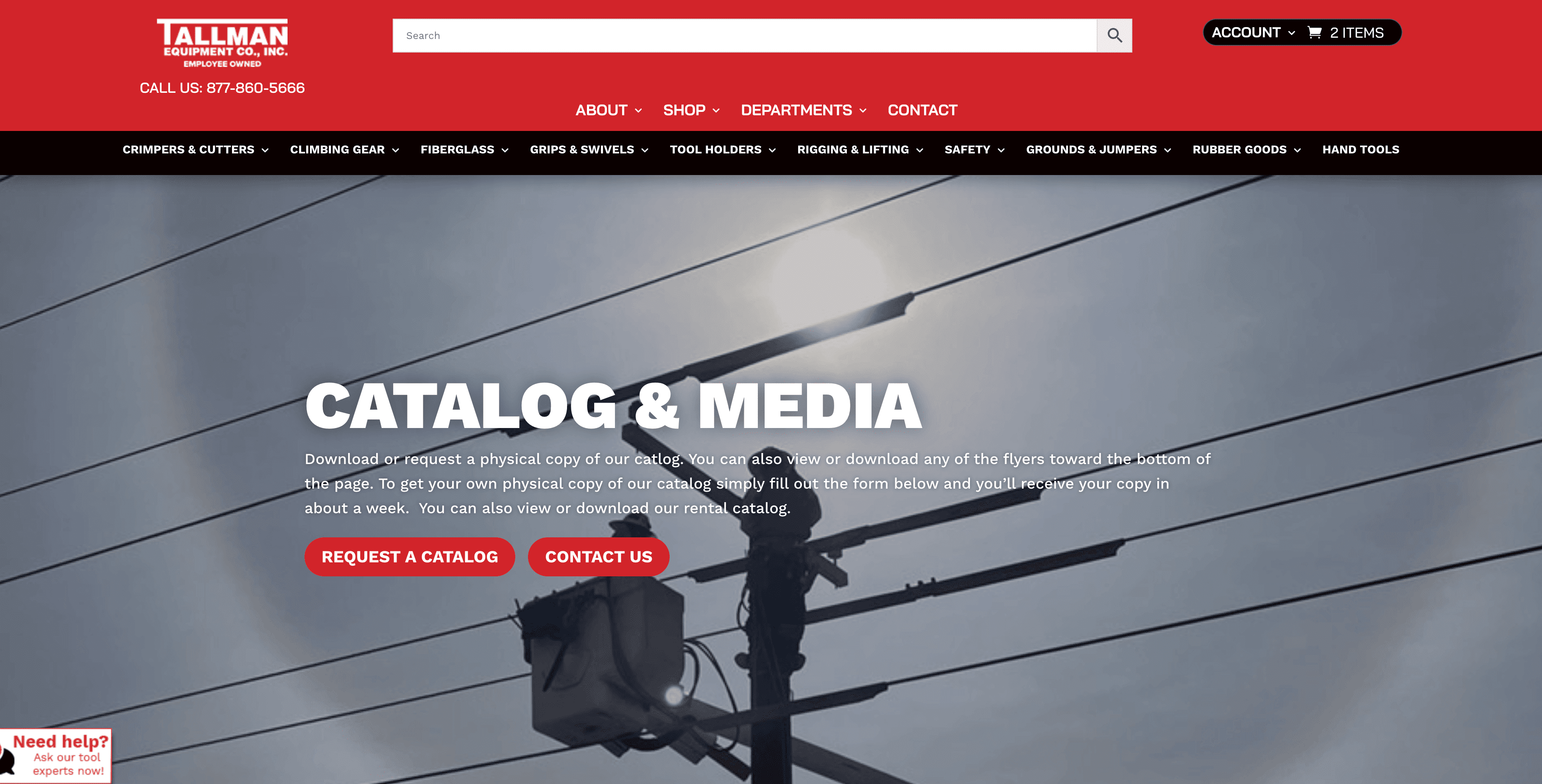 Lineman Product Catalog And Media Tallman Equipment